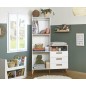 Collection chambre enfant Lit + armoire en MDF Stratifié - Palfi