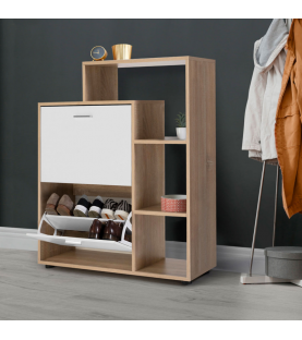 Porte chaussures Modéra 2 portes+ étagères