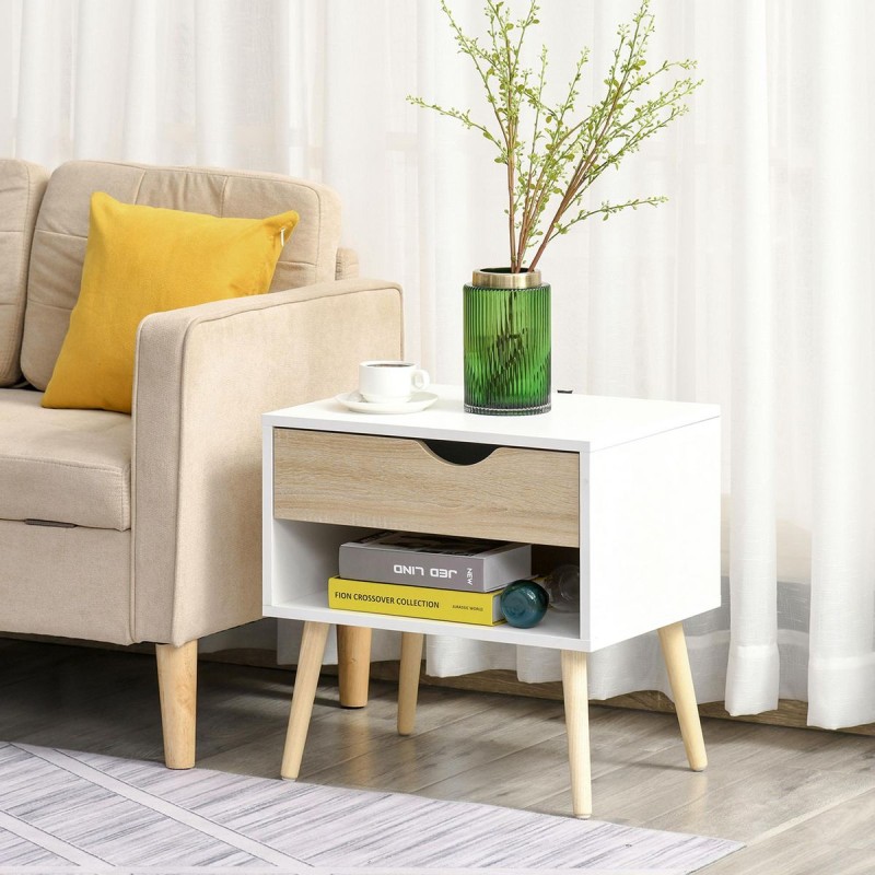 Table de chevet scandinave Monaliza Table de chevet scandinave Monaliza