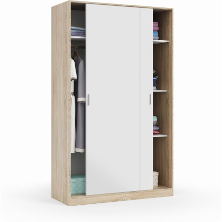 Armoire Nordik à Deux Portes Coulissantes