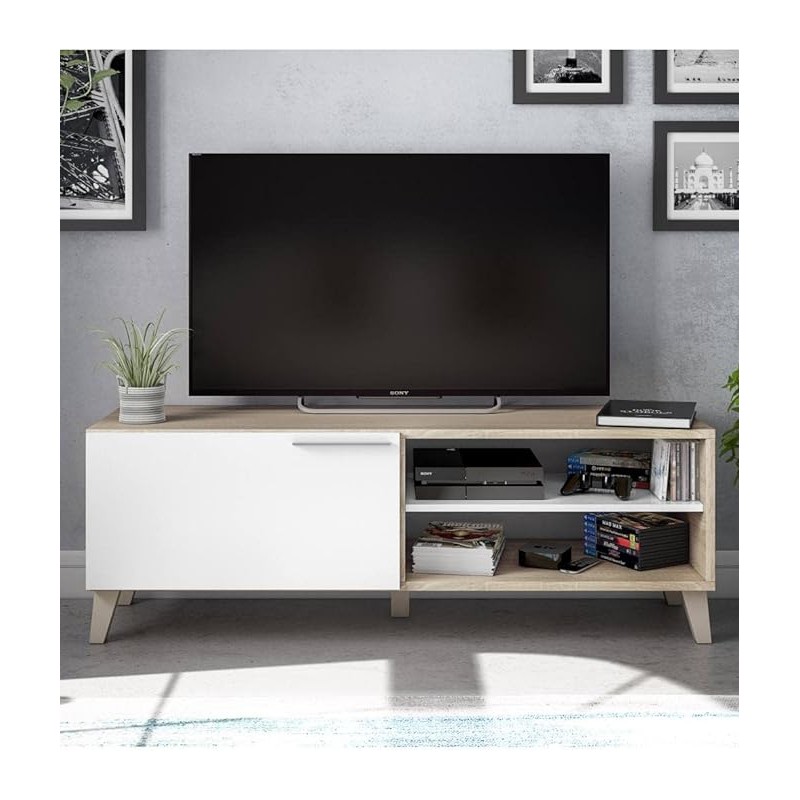 Meuble TV Mida: Style Polyvalent à Petit Prix