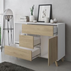 Buffet Scandinave Windy : Élégance Fonctionnelle pour Votre Intérieur