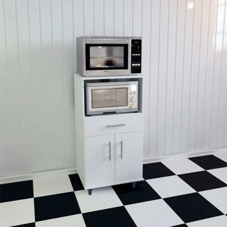 CookStation Duo – Meuble Micro-ondes & Four Tout-en-Un