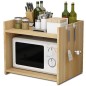 Étagère de Cuisine Élégante – Rangement pour Micro-Ondes, Épices et Ustensiles Étagère de Cuisine Élégante – Rangement pour Micro-Ondes, Épices et Ustensiles