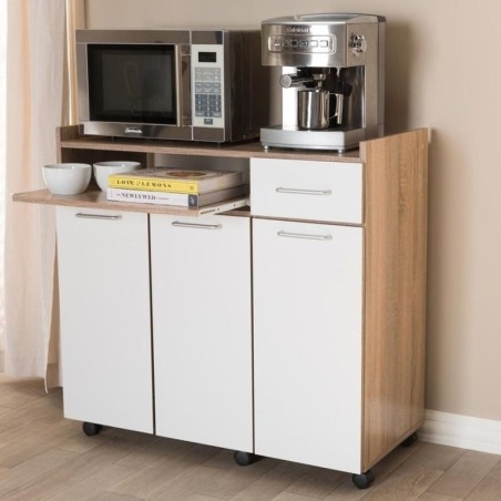 Meuble combiné micro-ondes et four SmartCook