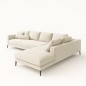Un Grand salon d'angle XL 310x180CM Silia Un Grand salon d'angle XL 310x180CM Silia