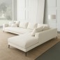 Un Grand salon d'angle XL 310x180CM Silia