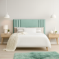 Lit Fantazia Matelassé en Velours de Soie : Élégance et Confort Assurés Lit Fantazia Matelassé en Velours de Soie : Élégance et Confort Assurés