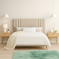 Lit Fantazia Matelassé en Velours de Soie : Élégance et Confort Assurés Lit Fantazia Matelassé en Velours de Soie : Élégance et Confort Assurés