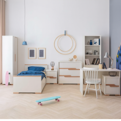 Collection chambre enfant en MDF stratifié MORINO
