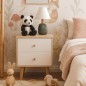 Table de Nuit Vladon en MDF Stratifié : Style et Praticité Réunis Table de Nuit Vladon en MDF Stratifié : Style et Praticité Réunis