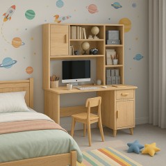 Bureau Alma: Élégance, Polyvalence et Organisation pour votre Espace de Travail