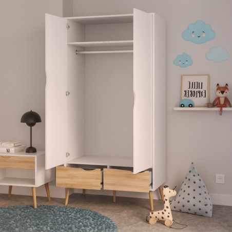 Armoire Monaliza : Élégance et Organisation en Panneaux de Particules de Qualité