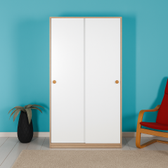 Armoire Trendy : Élégance et Praticité à Portées de Portes Coulissantes