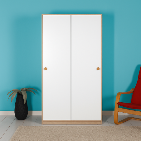 Armoire Trendy : Élégance et Praticité à Portées de Portes Coulissantes