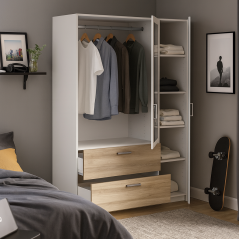 Armoire Neptune: Polyvalente, Élégante, Fonctionnelle