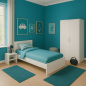 Pack chambre enfant en panneau de particule Robinson