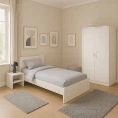 Pack chambre enfant en panneau de particule Robinson