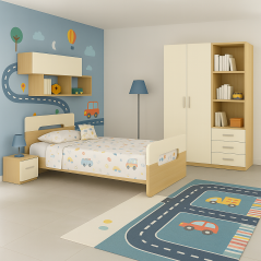 Pack chambre enfant en MDF stratifié PAPY