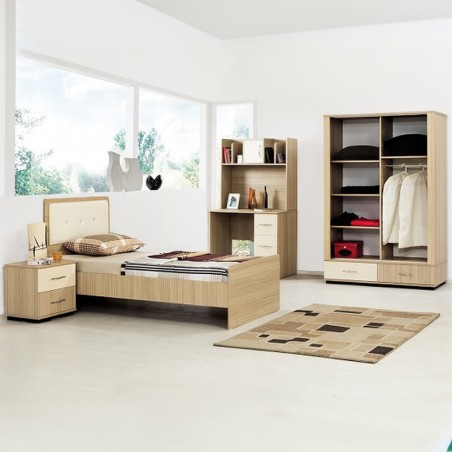 Pack chambre Enfant complète en MDF stratifié Style Moderne Amazon