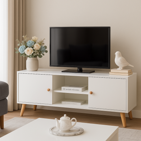 Meuble TV Vita : Élégance Scandinave à Petit Prix