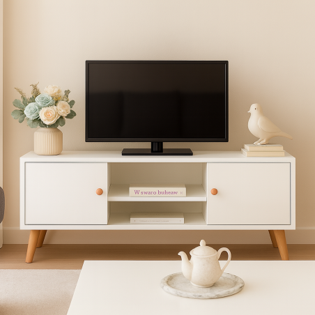 Meuble TV Vita : Élégance Scandinave à Petit Prix