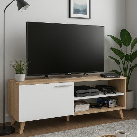 Meuble TV Mida: Style Polyvalent à Petit Prix