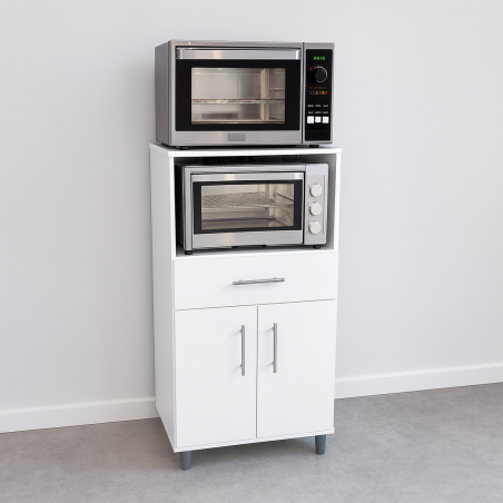 CookStation Duo – Meuble Micro-ondes & Four Tout-en-Un