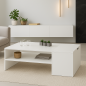 Table Basse modulable Moderne avec Coffre de Rangement ZEN