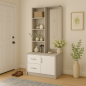 Meuble d'entrée Merveille : Élégance personnalisée avec des façades High Gloss et une palette de couleurs raffinées Meuble d'entrée Merveille : Élégance personnalisée avec des façades High Gloss et une palette de couleurs raffinées