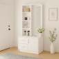 Meuble d'entrée Merveille : Élégance personnalisée avec des façades High Gloss et une palette de couleurs raffinées Meuble d'entrée Merveille : Élégance personnalisée avec des façades High Gloss et une palette de couleurs raffinées