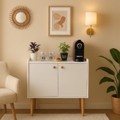 Moka : Meuble Coin Café Pratique et Polyvalent