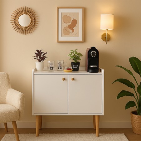 Moka : Meuble Coin Café Pratique et Polyvalent