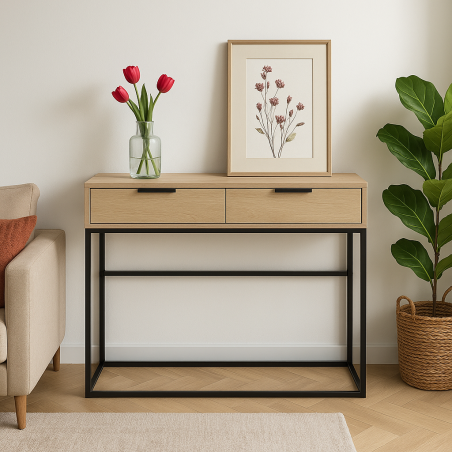 Rostar : Meuble d'Entrée Industriel pour un Style Authentique