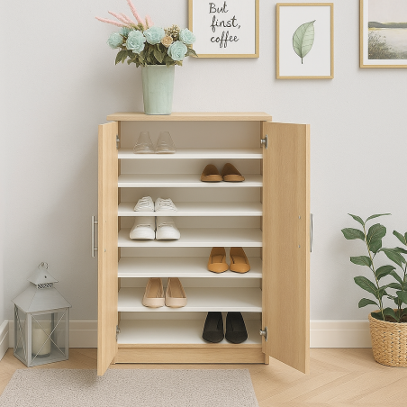 Porte-chaussures polyvalent Rana : Rangement, Élégance à Prix Abordable