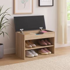 Banquette à Chaussures TecTake : Style et Organisation à Portée de Main