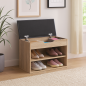 Banquette à Chaussures TecTake : Style et Organisation à Portée de Main Banquette à Chaussures TecTake : Style et Organisation à Portée de Main