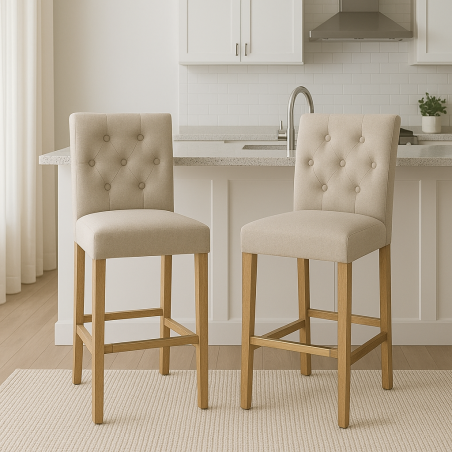 Chaise Tabouret de Bar Loska : Élégance et Confort pour Votre Espace