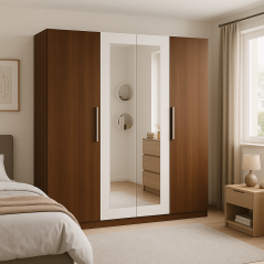 Dressing Maro: Élégance et Organisation avec Quatre Portes