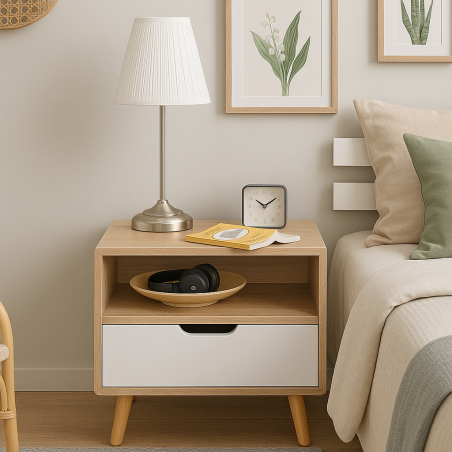 Table de chevet scandinave Sera