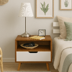 Table de chevet scandinave Sera