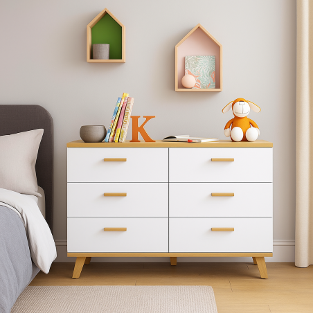 Commode Tara : L'Alliance Parfaite de Style et de Fonctionnalité !