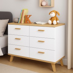 Commode Tara : L'Alliance Parfaite de Style et de Fonctionnalité !