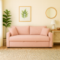 Canapé-Lit Élégant “Nora” – Ouverture Rapide Rosé Canapé-Lit Élégant “Nora” – Ouverture Rapide Rosé