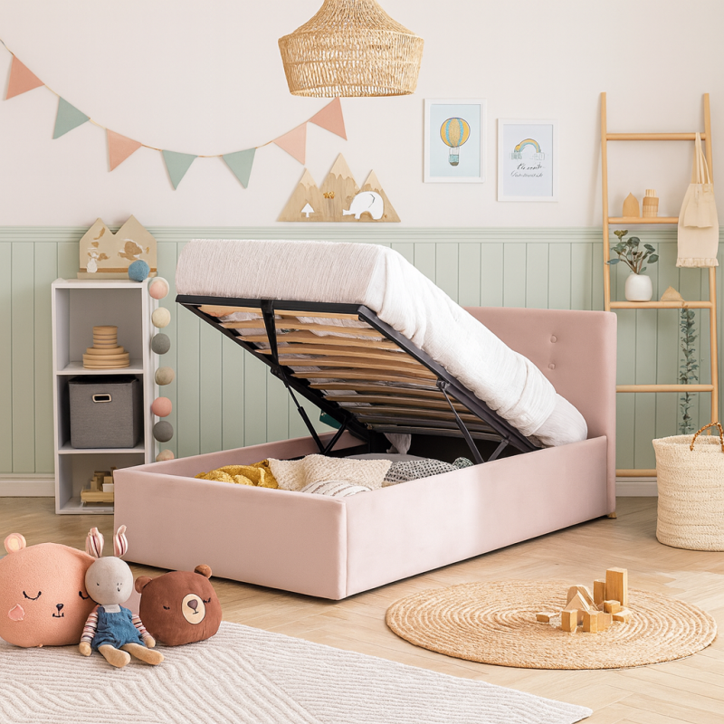 Lit avec coffre de rangement BIANCA Lit avec coffre de rangement BIANCA