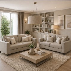 Ensemble Canapés Dario : 3 Places (200 cm) + 2 Places (160 cm)