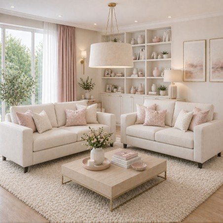 Ensemble Canapés Dario : 3 Places (200 cm) + 2 Places (160 cm)