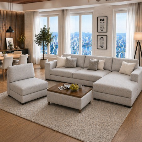 CIELO PLUS– Grand salon modulable qui s’adapte à votre espace