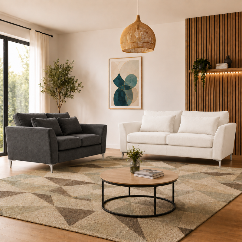SALON 3+2 PLACES DESIGN CONTEMPORAIN ISLA SALON 3+2 PLACES DESIGN CONTEMPORAIN ISLA
