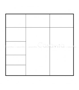 Dressing deux portes coulissante Tanit²